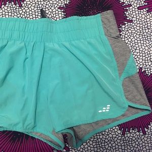 Green BCG Running Shorts